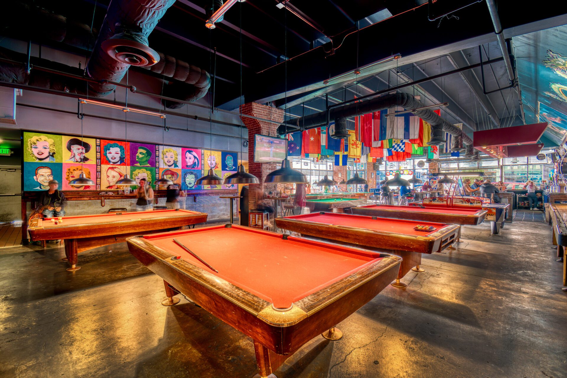 Pool Hall Bar Grill In Downtown Denver CO Tarantula Billiards